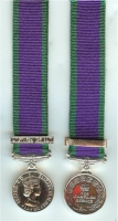 Campaign Service Medal ER With clasp