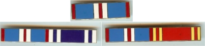 Enamel Ribbons on Pin Brooch