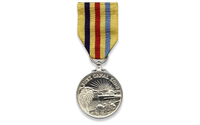 The Suez Canal Zone Medal